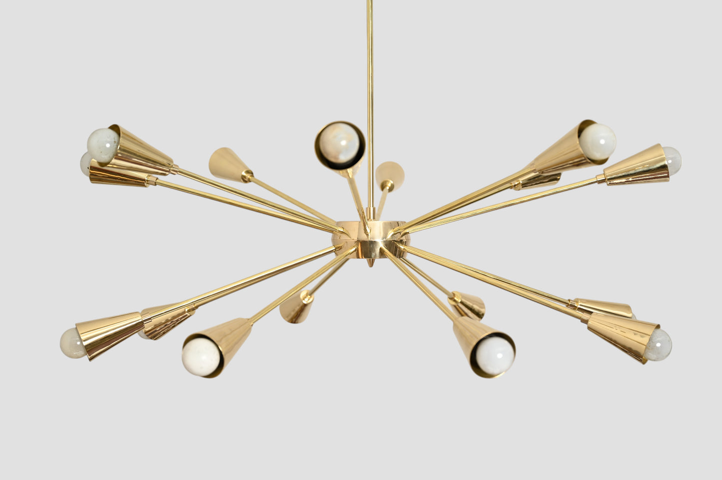 16-Light Mid-Century Sputnik Chandelier – Retro charm and sleek style