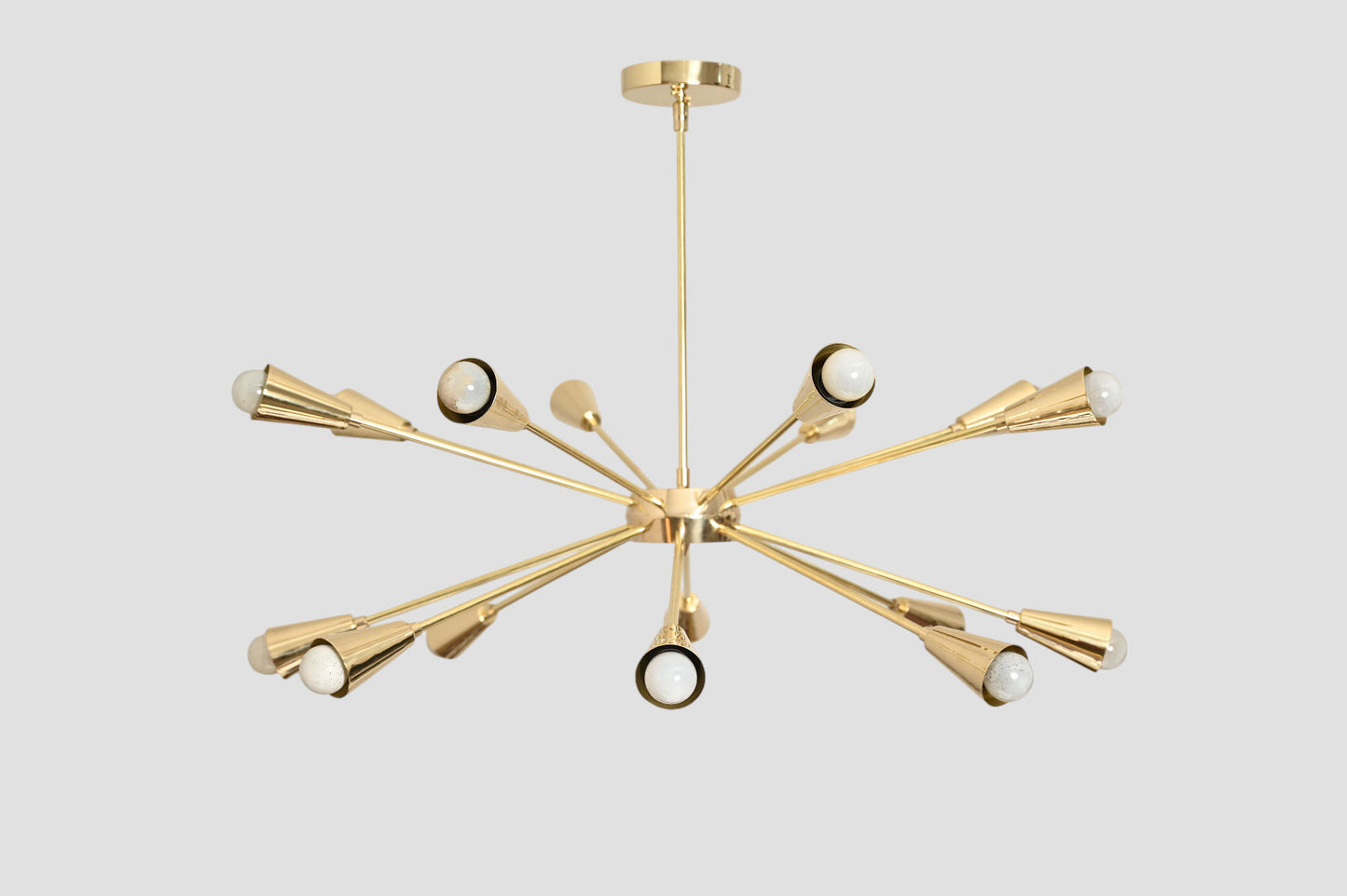 16-Light Mid-Century Sputnik Chandelier – Retro charm and sleek style
