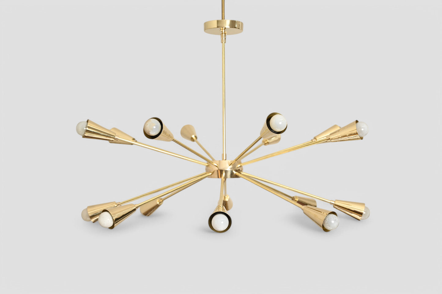 16-Light Mid-Century Sputnik Chandelier – Retro charm and sleek style