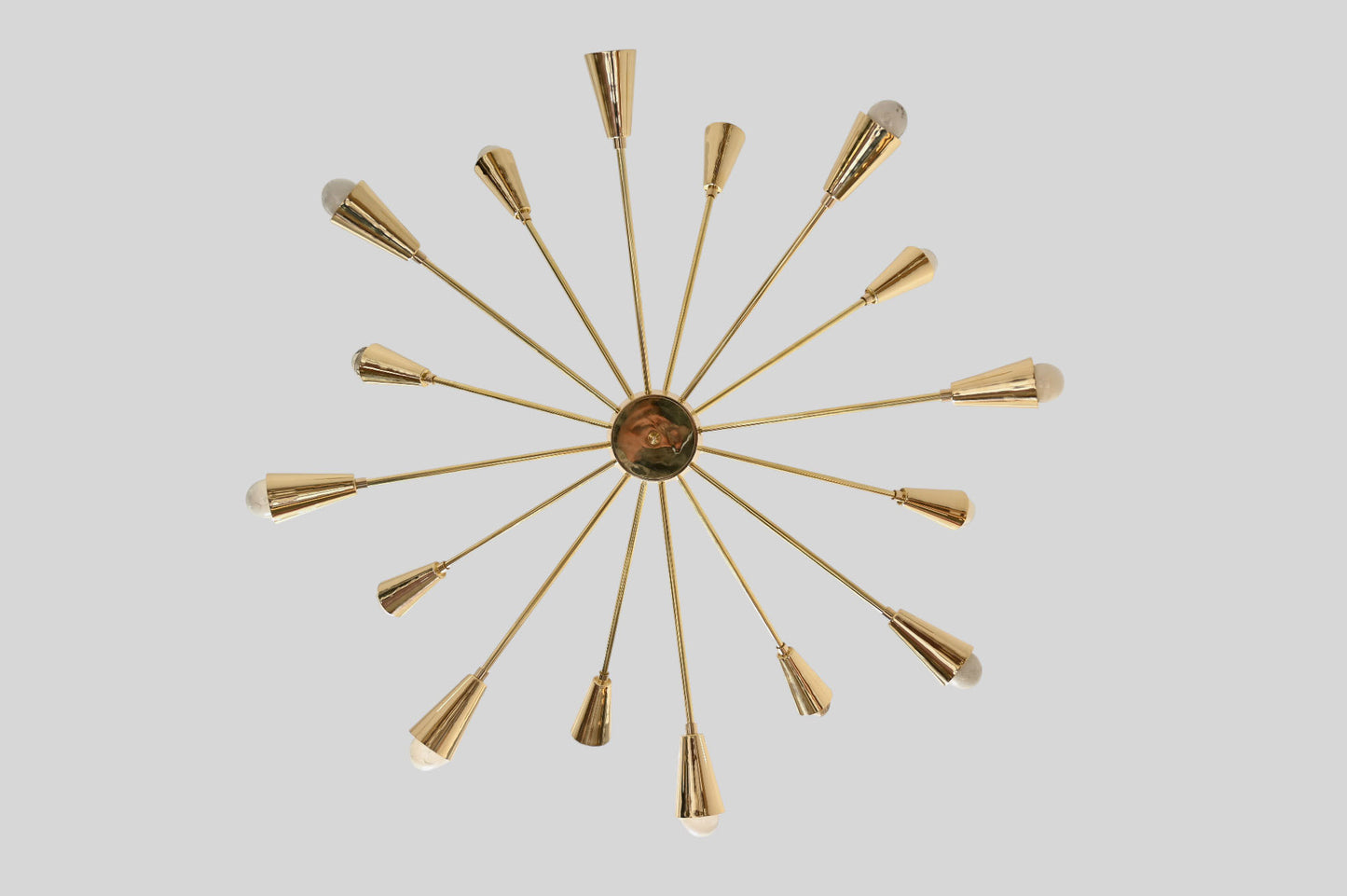 16-Light Mid-Century Sputnik Chandelier – Retro charm and sleek style