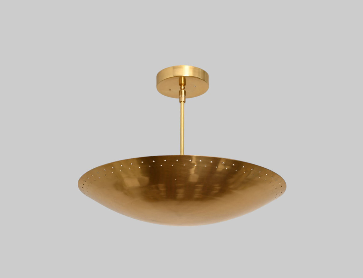 18-inch brass chandelier with unique finish, elegant and distinct