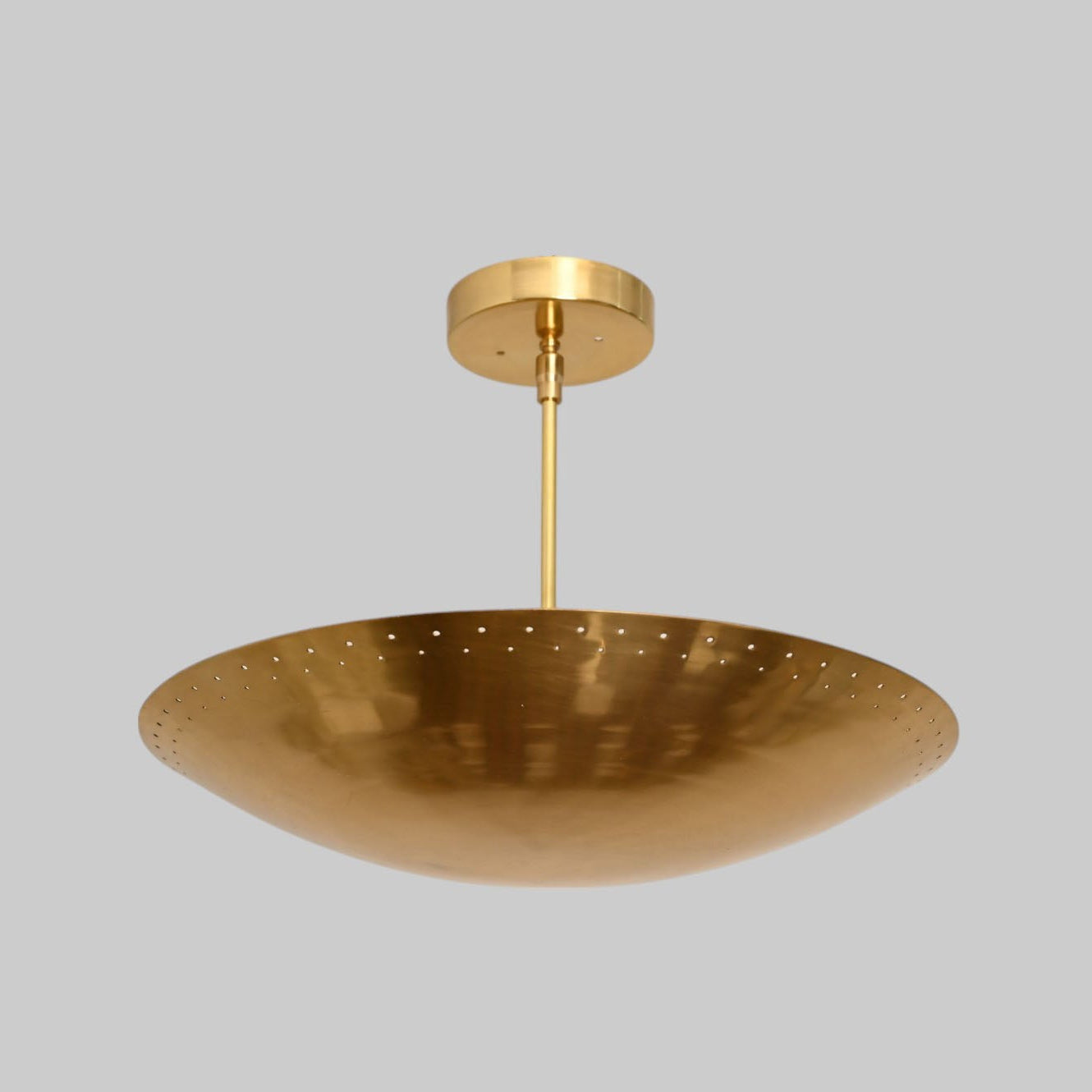 18-inch brass chandelier with unique finish, elegant and distinct