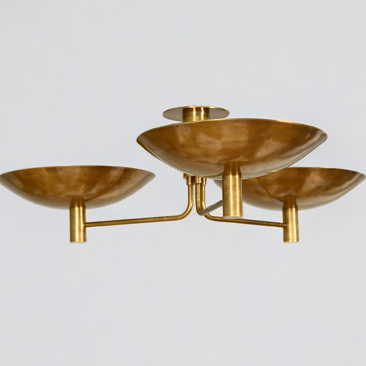 3 Dome ceiling lamp with modern style and elegant ambient lighting