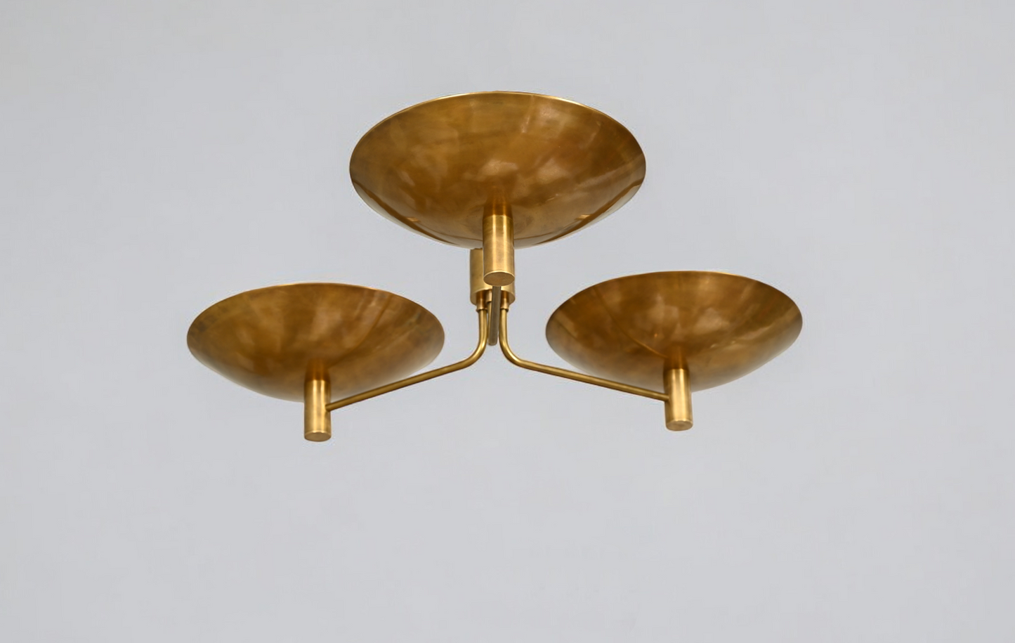 3 Dome ceiling lamp with modern style and elegant ambient lighting