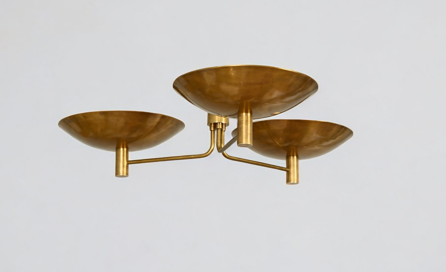 3 Dome ceiling lamp with modern style and elegant ambient lighting