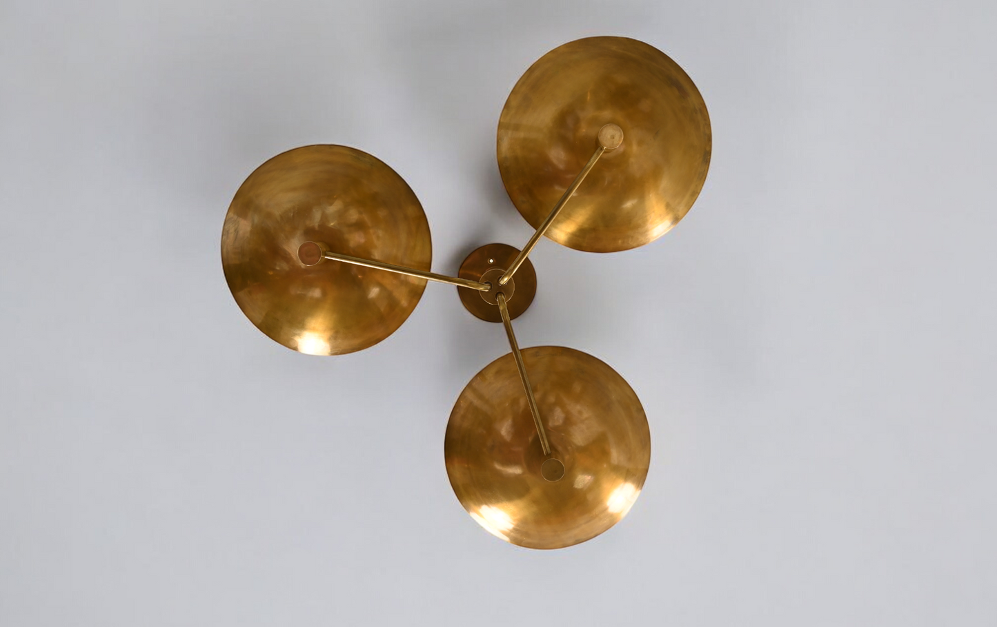 3 Dome ceiling lamp with modern style and elegant ambient lighting