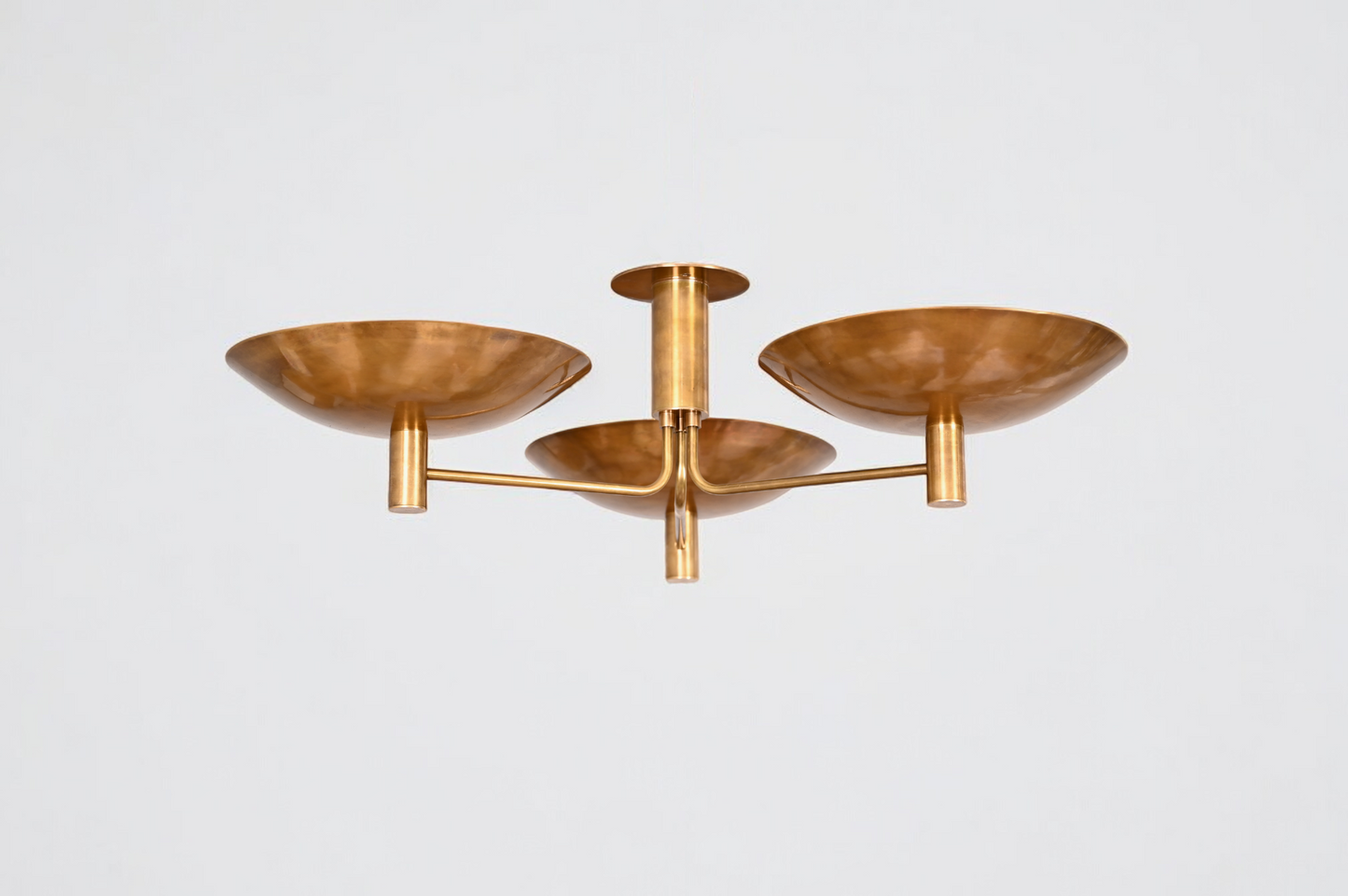 3 Dome ceiling lamp with modern style and elegant ambient lighting
