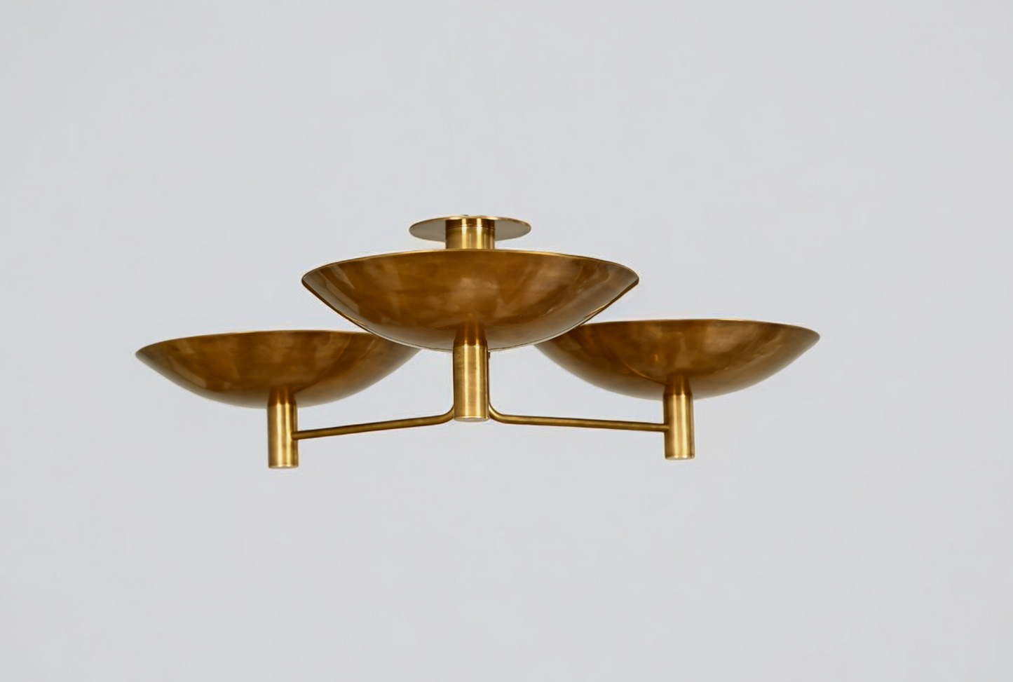 3 Dome ceiling lamp with modern style and elegant ambient lighting