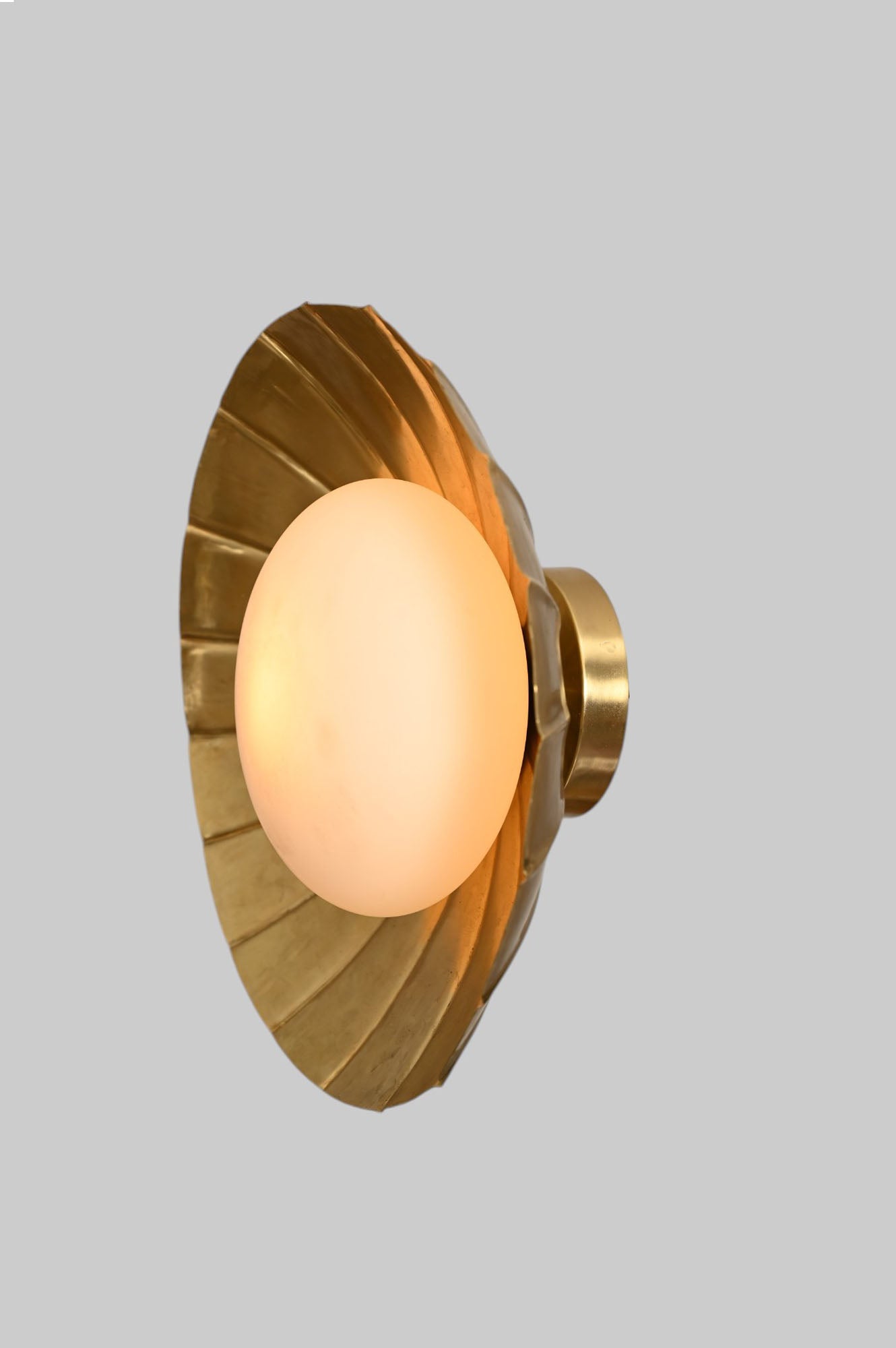 Mid-Century Modern Wall Lamp—stylish and sleek, flower design