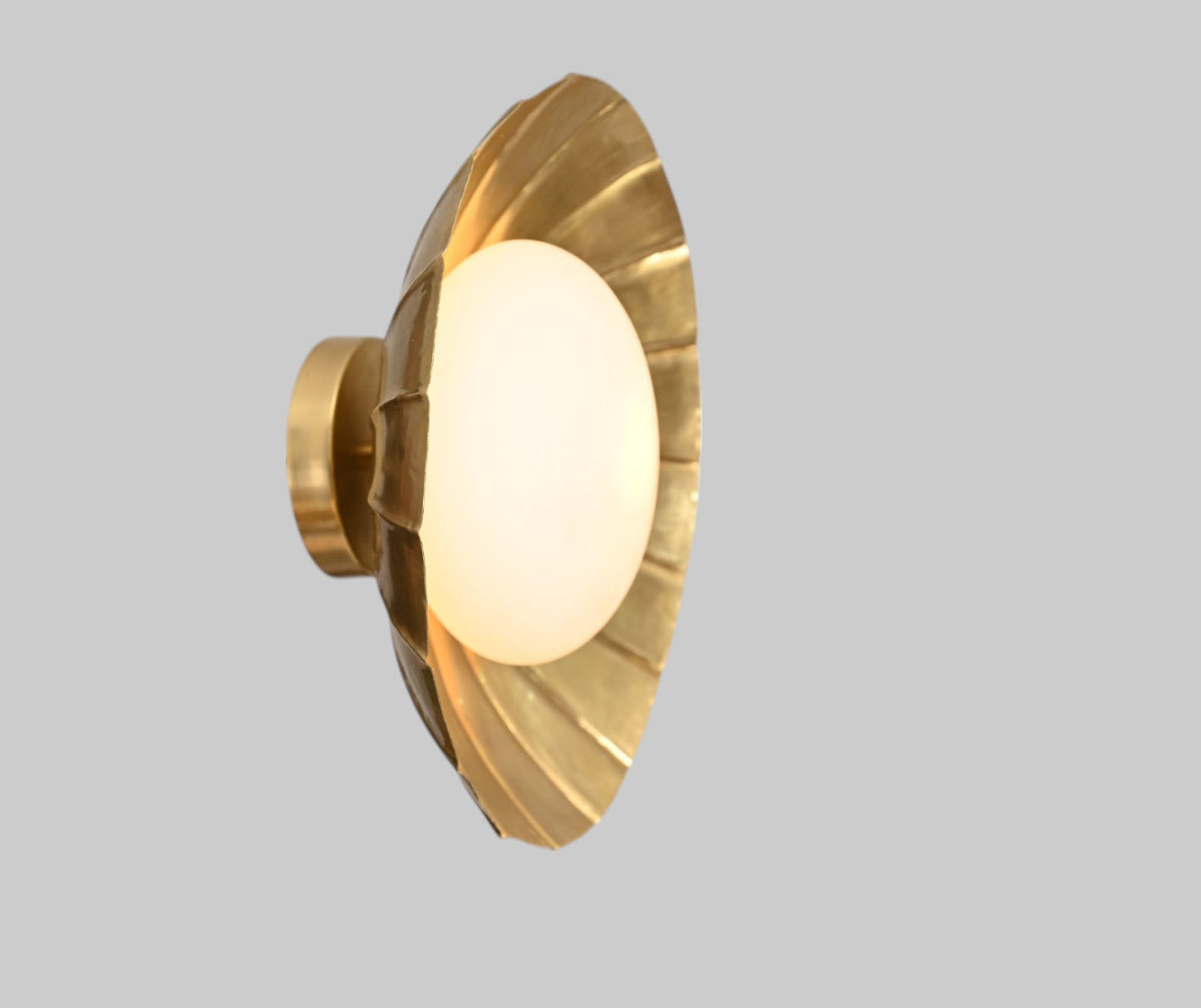 Mid-Century Modern Wall Lamp—stylish and sleek, flower design