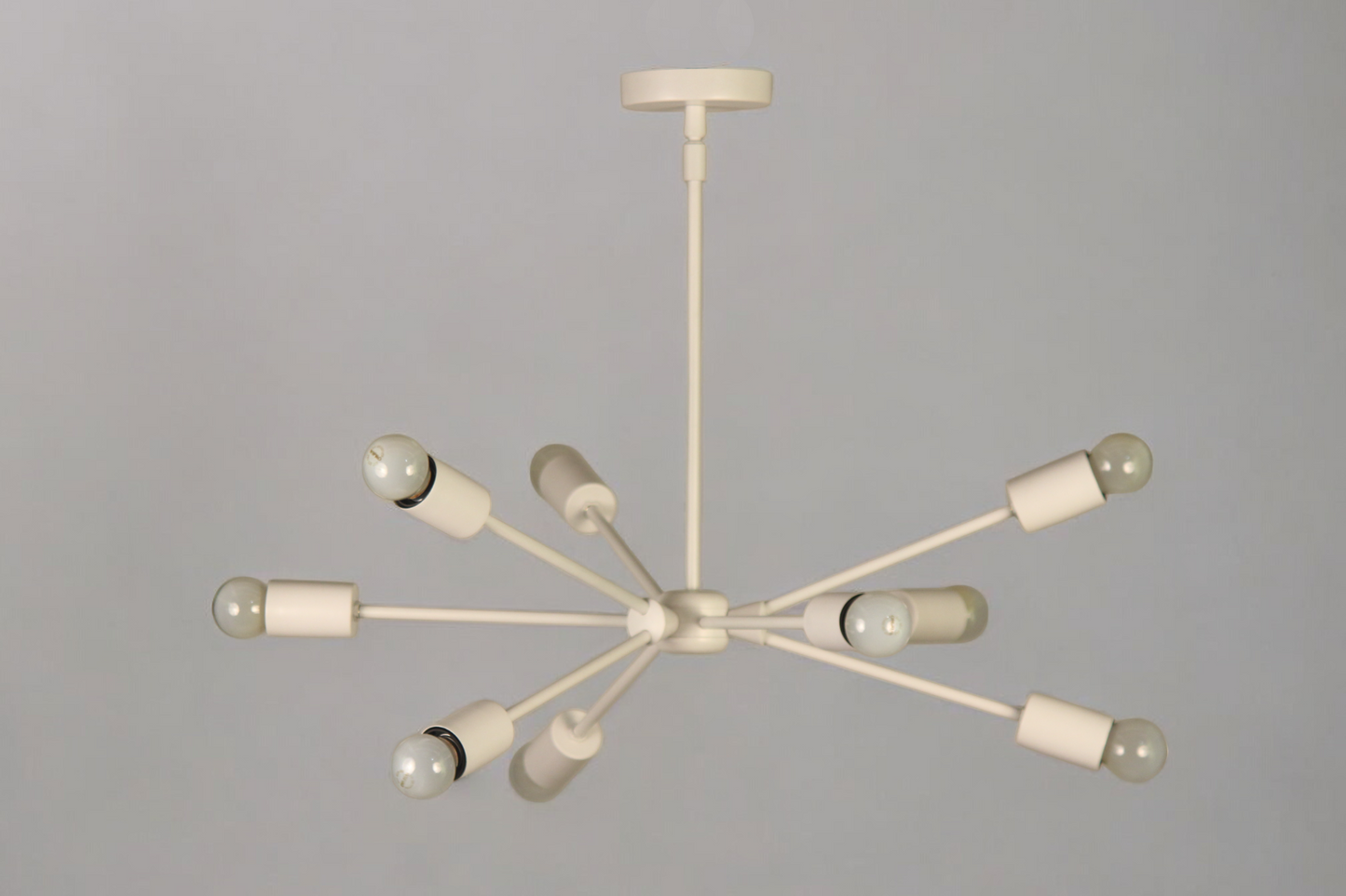 9-Arm Sleek Chandelier – Modern and unique design