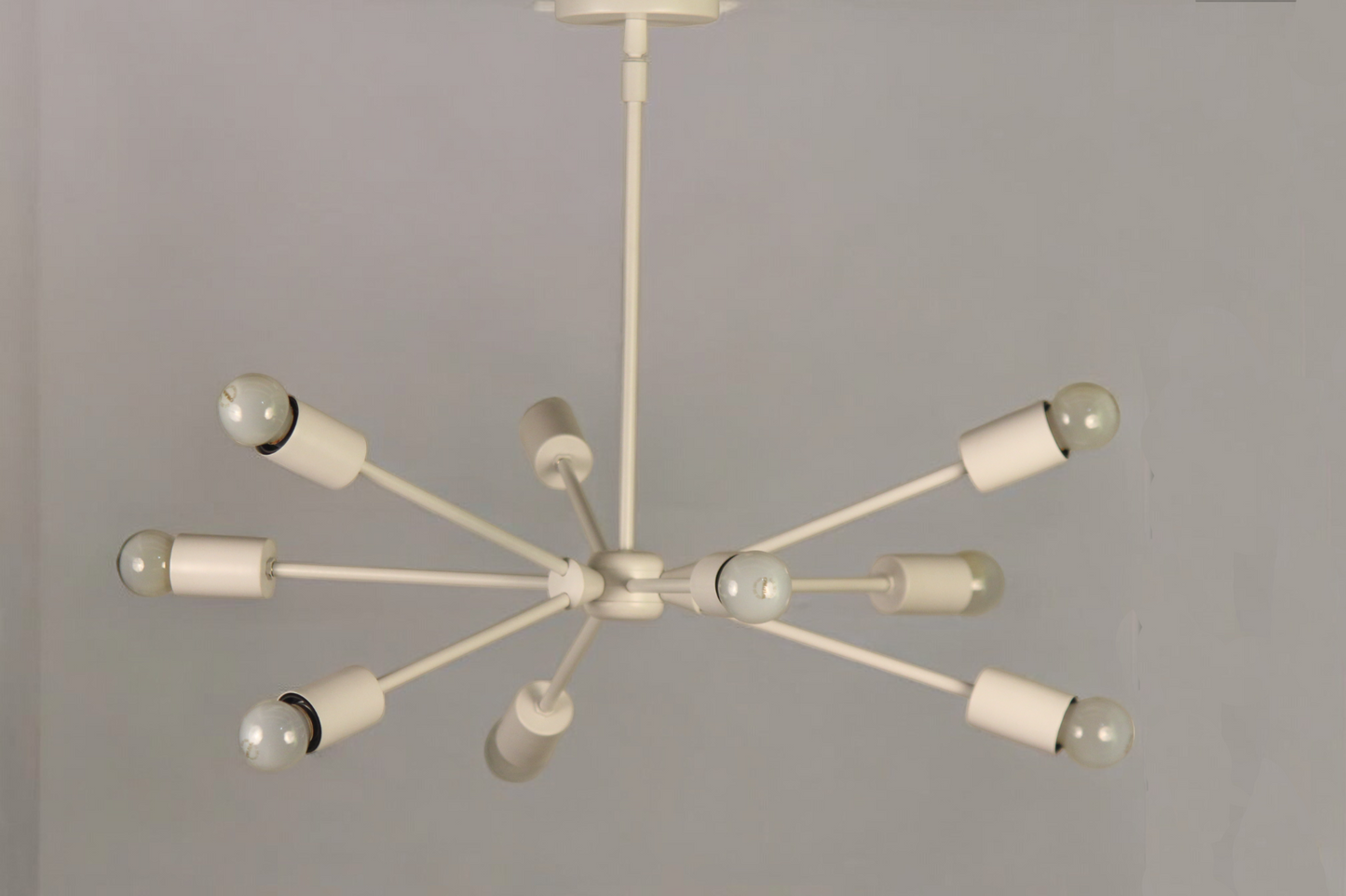 9-Arm Sleek Chandelier – Modern and unique design