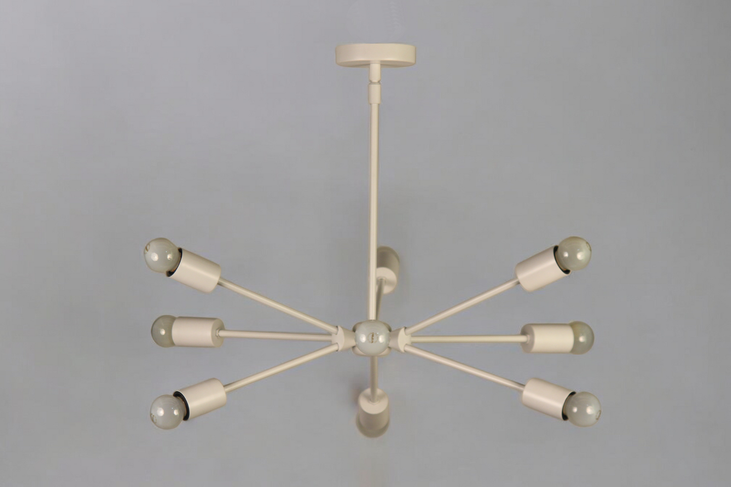 9-Arm Sleek Chandelier – Modern and unique design