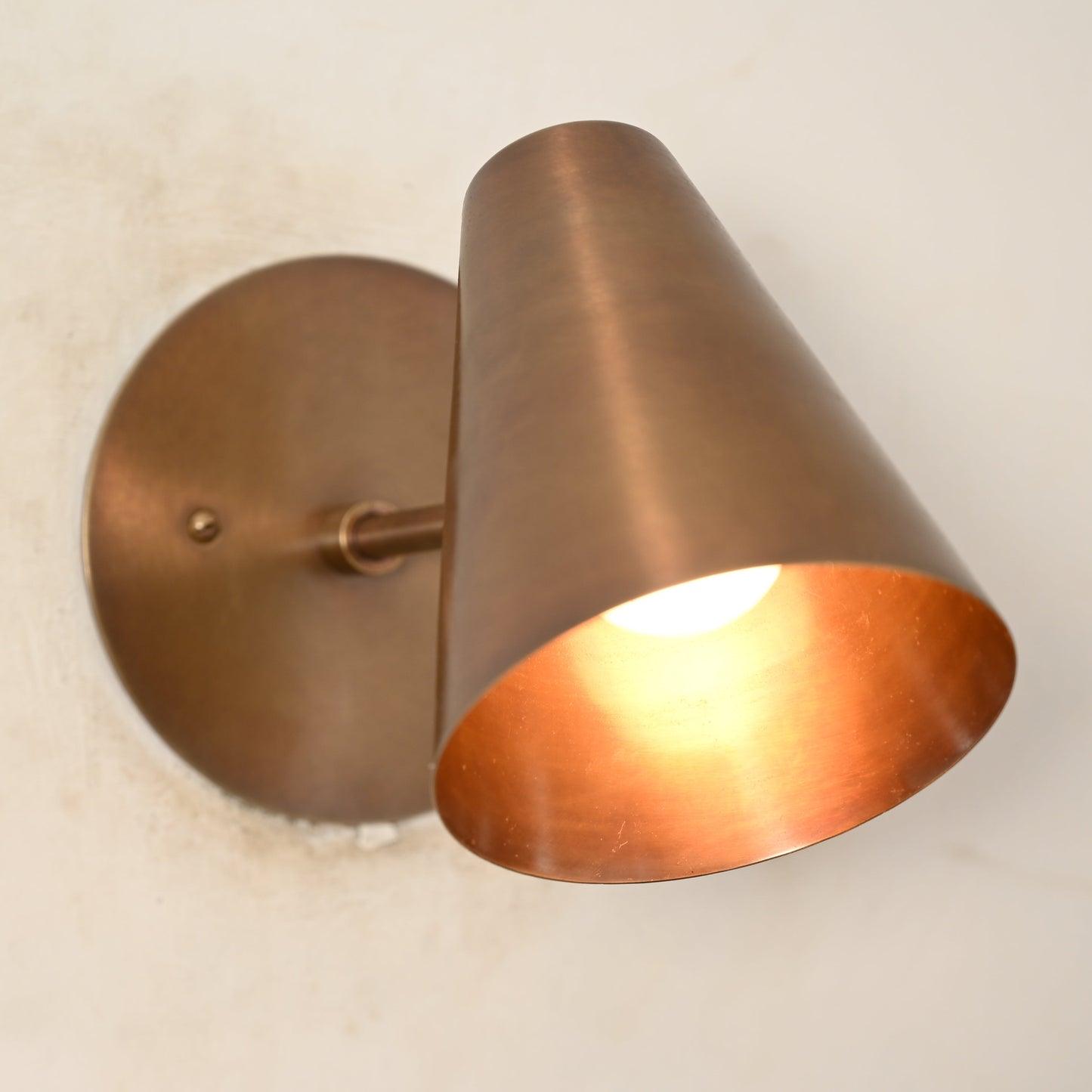 Handcrafted Brass Chandelier – Unique Finish Variations, One-of-a-Kind