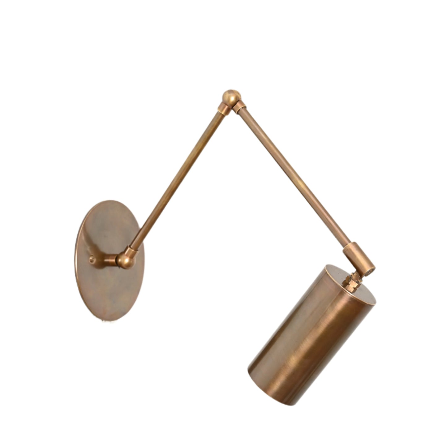Perforated brass chandelier light - Adjustable, flexible aesthetic lamps and lights