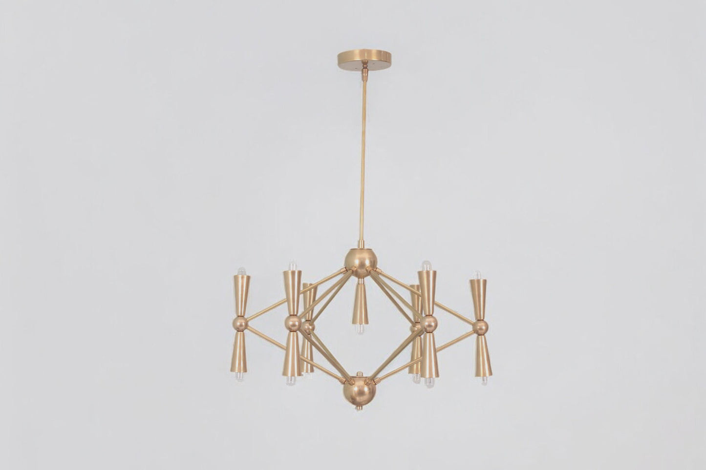 Illuminate with the stunning Caracas 16 Bulb Chandelier