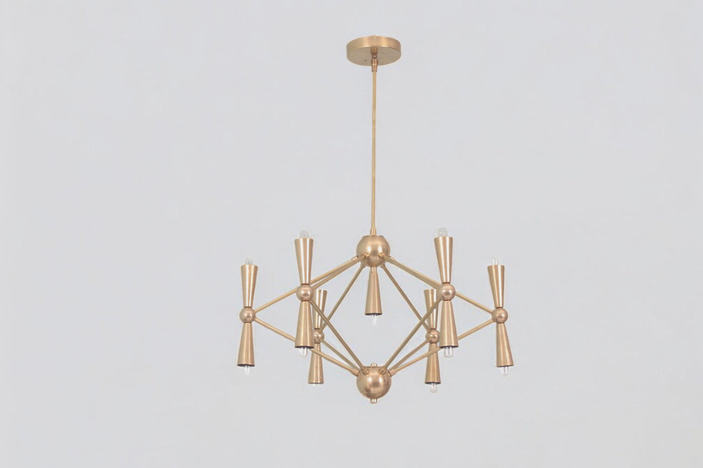 Illuminate with the stunning Caracas 16 Bulb Chandelier
