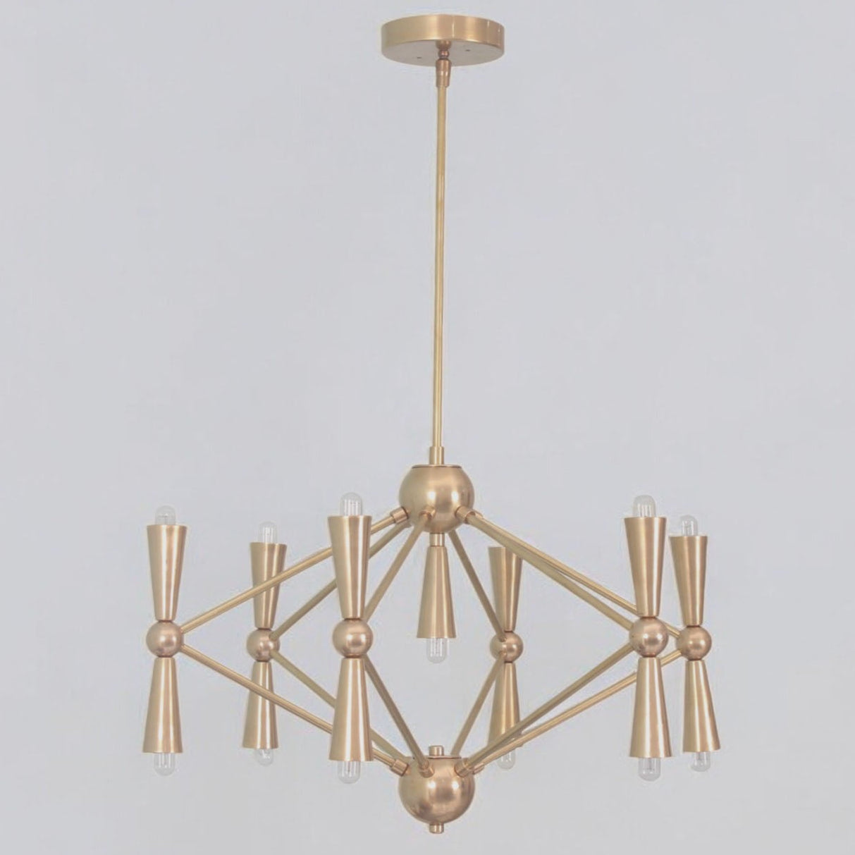 Illuminate with the stunning Caracas 16 Bulb Chandelier