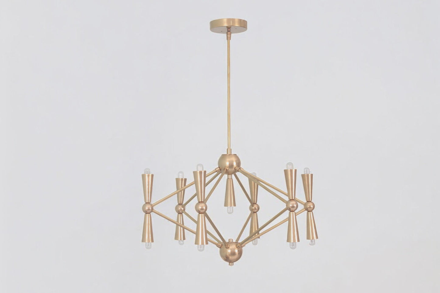 Illuminate with the stunning Caracas 16 Bulb Chandelier