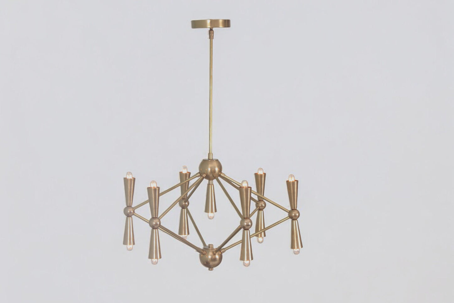 Illuminate with the stunning Caracas 16 Bulb Chandelier