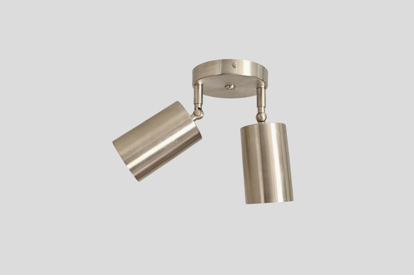 Adjustable Angle Ceiling Spotlight: Modern antique brass, sleek solid brass design