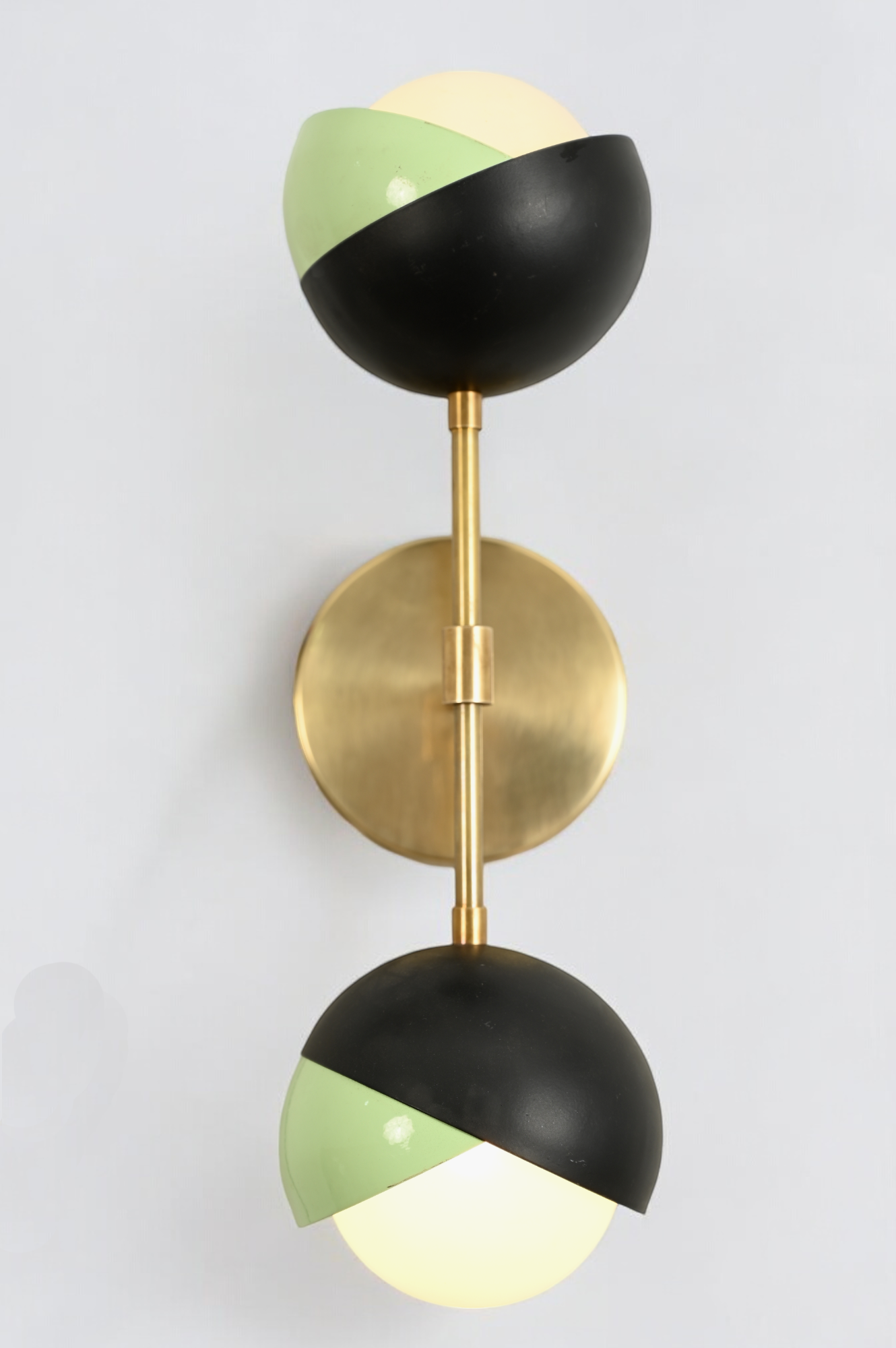 Enhance your decor with the Stilnovo Style Modern Brass Sconce for a chic touch