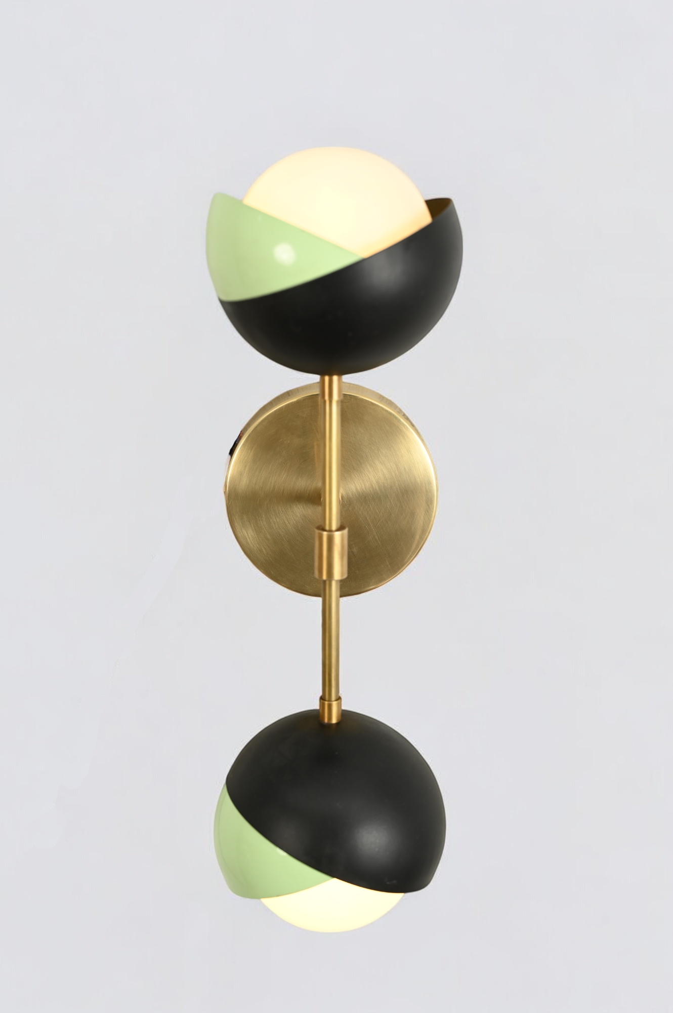 Enhance your decor with the Stilnovo Style Modern Brass Sconce for a chic touch