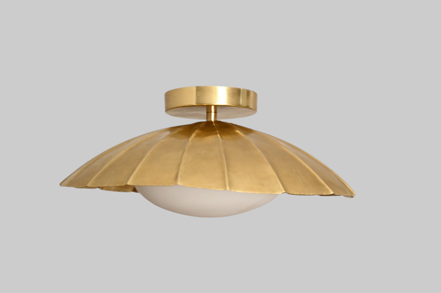 Elevate your space with our Mid-Century Flush Mount Light—sleek and timeless