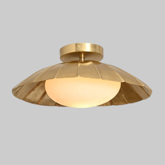 Elevate your space with our Mid-Century Flush Mount Light—sleek and timeless