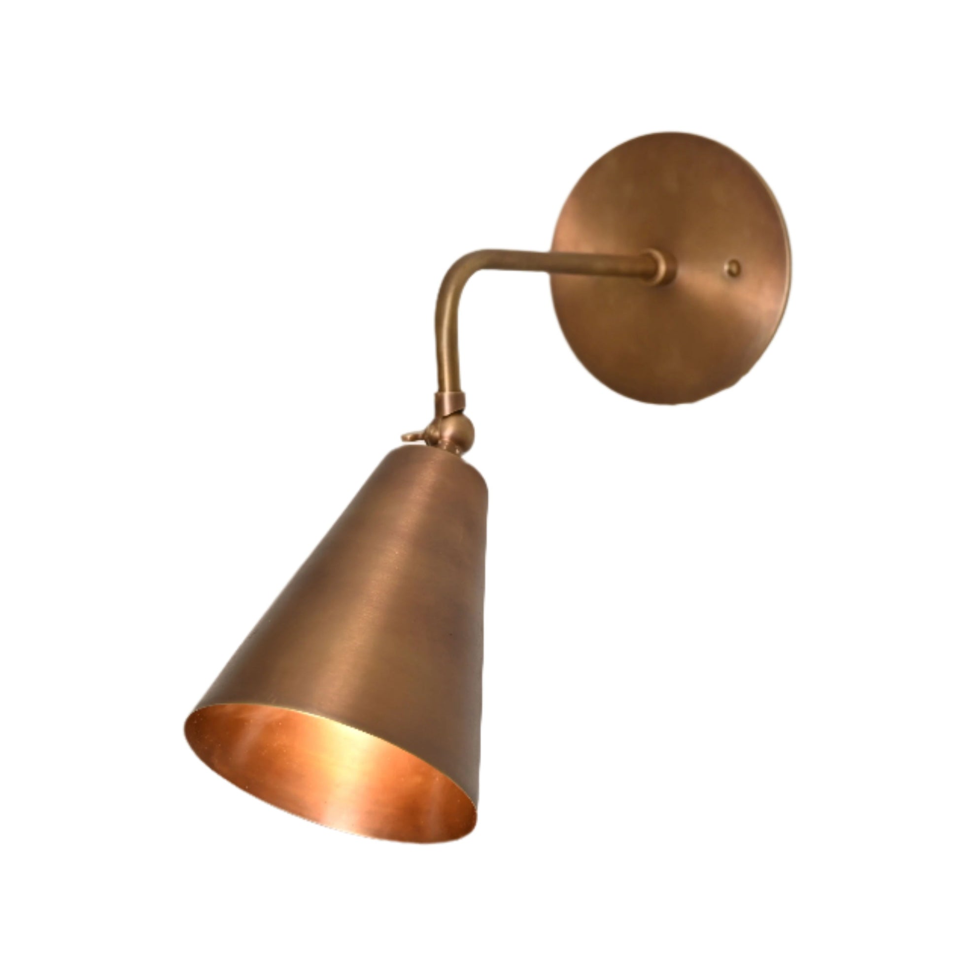 The Swivel Wall Lamp has an adjustable arm, blending style with functionality