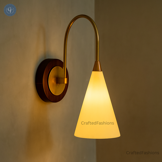 Enhance decor with the Wall Articulated Mid Century Modern Brass Sputnik Light