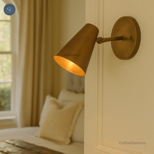 Handcrafted brass chandelier with finish variations, one-of-a-kind lamps and lights