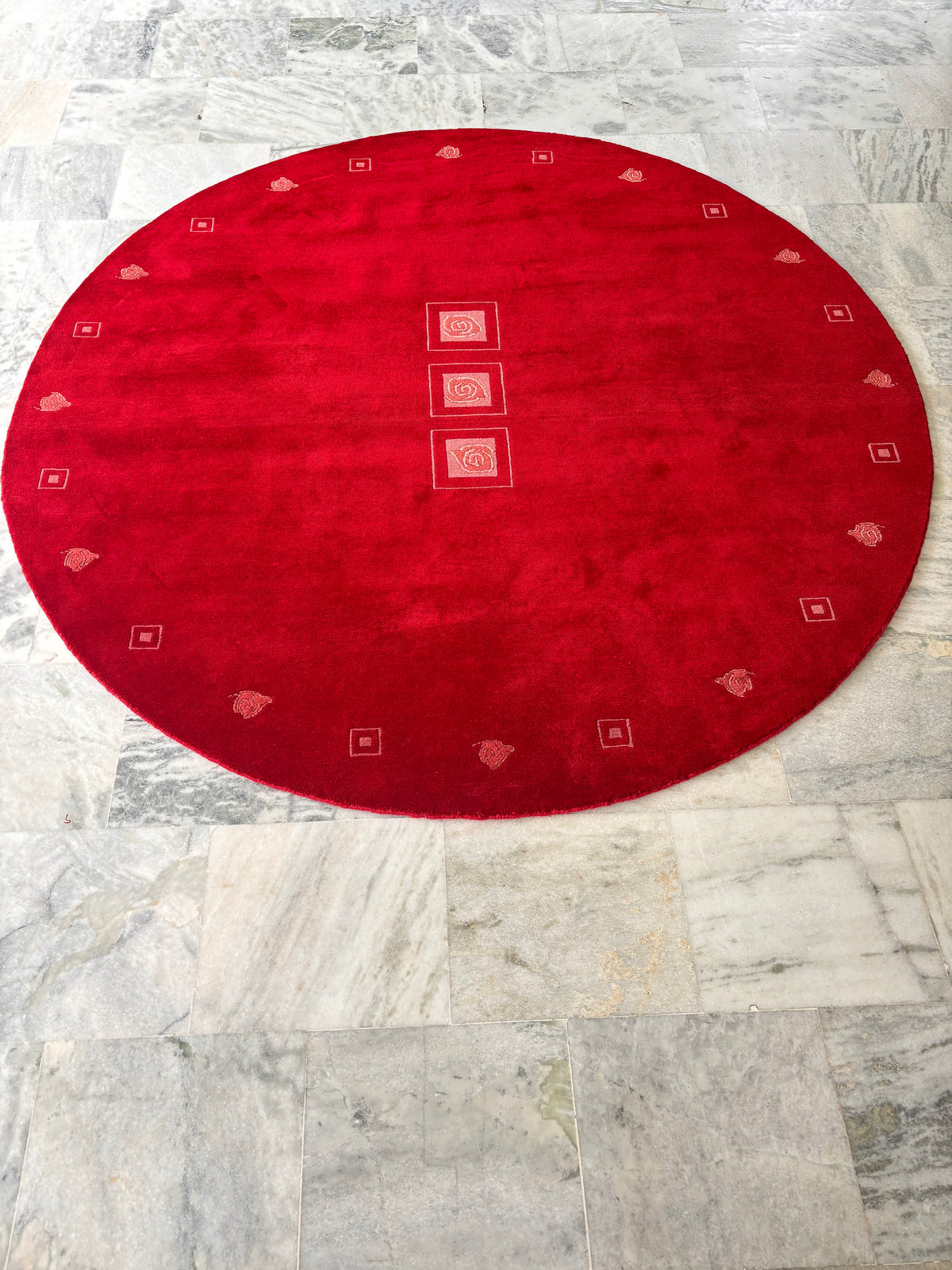 Hand-Knotted Gabbeh Rug – Multi-Color 100% Wool, Square Cut Pile – view 3