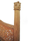 Bed Frame Room-anchoring Piece Carving Traditional Styles Handcrafted