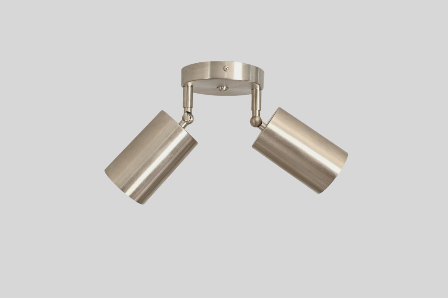 Adjustable Angle Ceiling Spotlight: Modern antique brass, sleek solid brass design