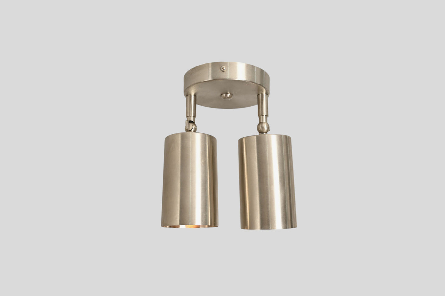 Adjustable Angle Ceiling Spotlight: Modern antique brass, sleek solid brass design