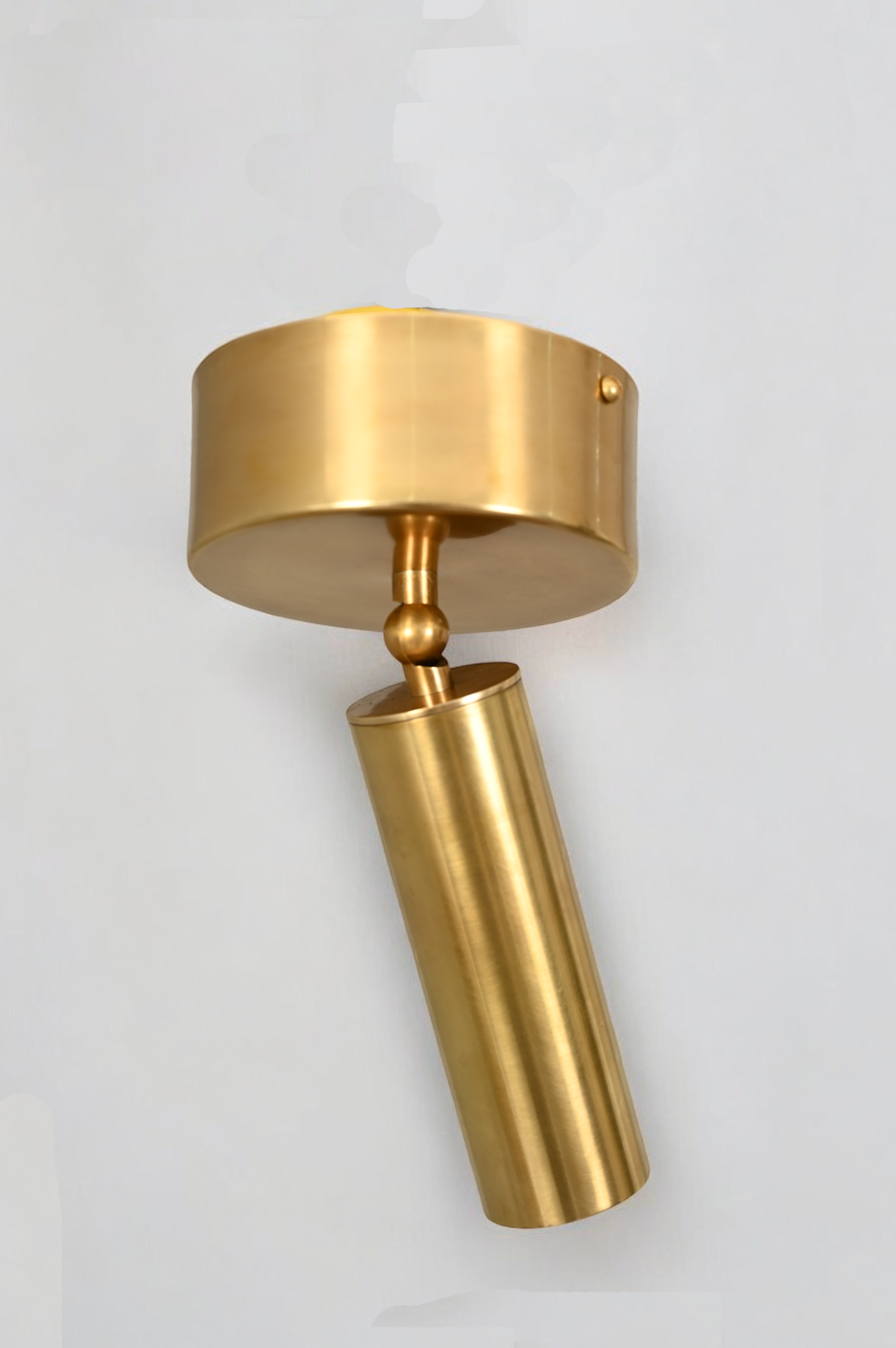 Elevate your space with our Cylinder Ceiling Light in antique brass, stylish and functional