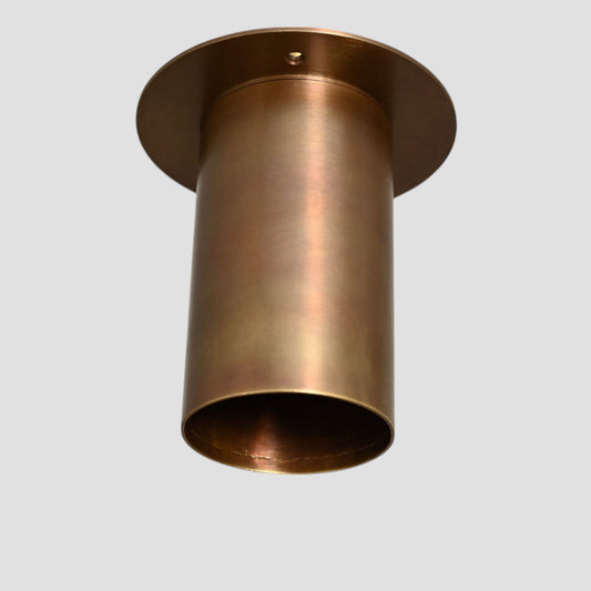 Modern Antique Brass Spotlight: Sleek ceiling light, stylish and functional illumination