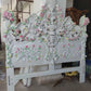 Balinese Bed Headboard House Decoration Teak Wood Carving