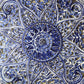 The Victoria Mandala Handmade Bed Headboard with Lotus Carved Panels