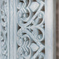 Handmade Bed Headboard - Wooden Wall Decor with Balinese and Mandala Design - DAHAYU