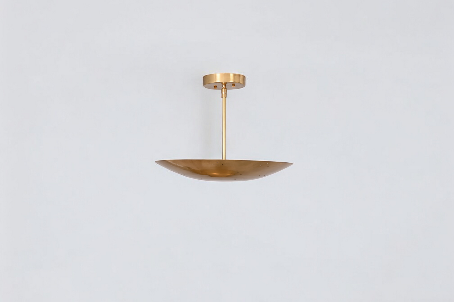 Illuminate your space with our 3-light flush mount pendant mid-century modern style