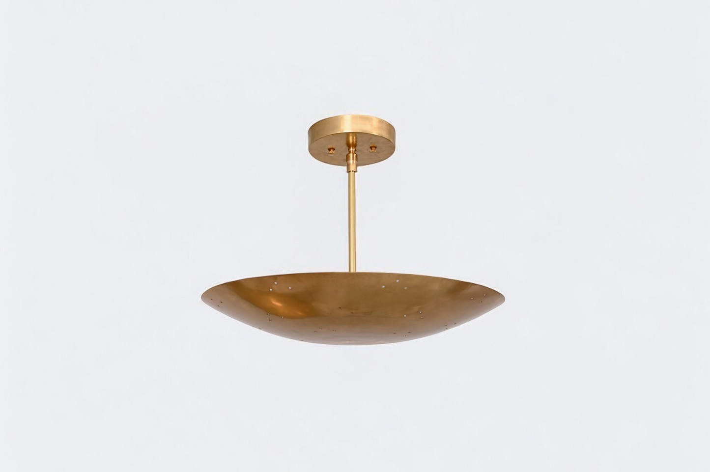 Illuminate your space with our 3-light flush mount pendant mid-century modern style