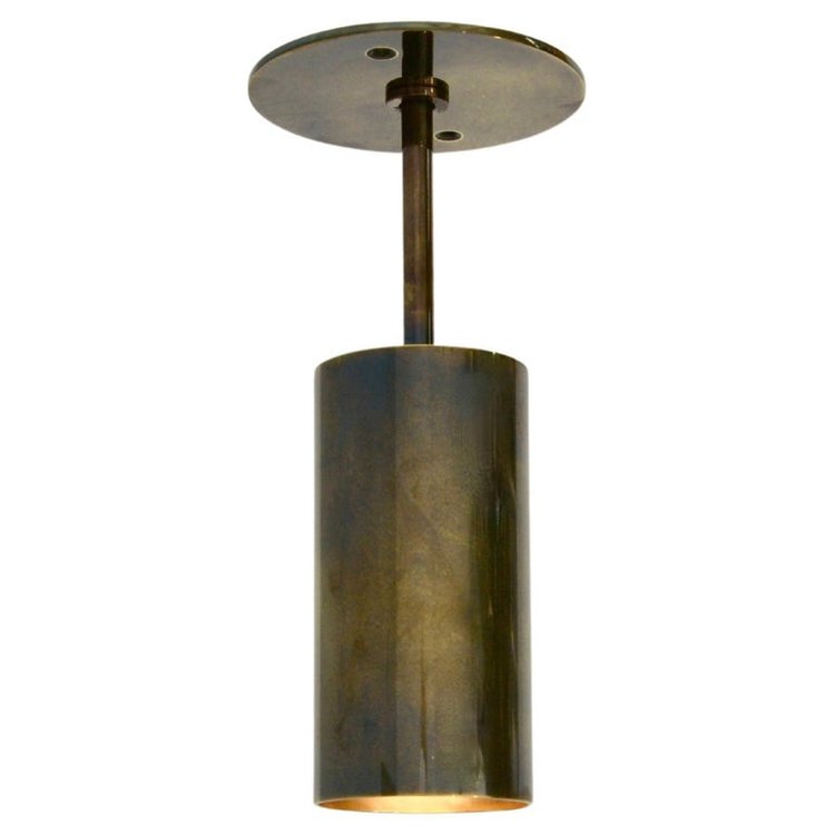 1-light glass shade wall fixture with Mid Century Modern Raw Brass Sputnik design